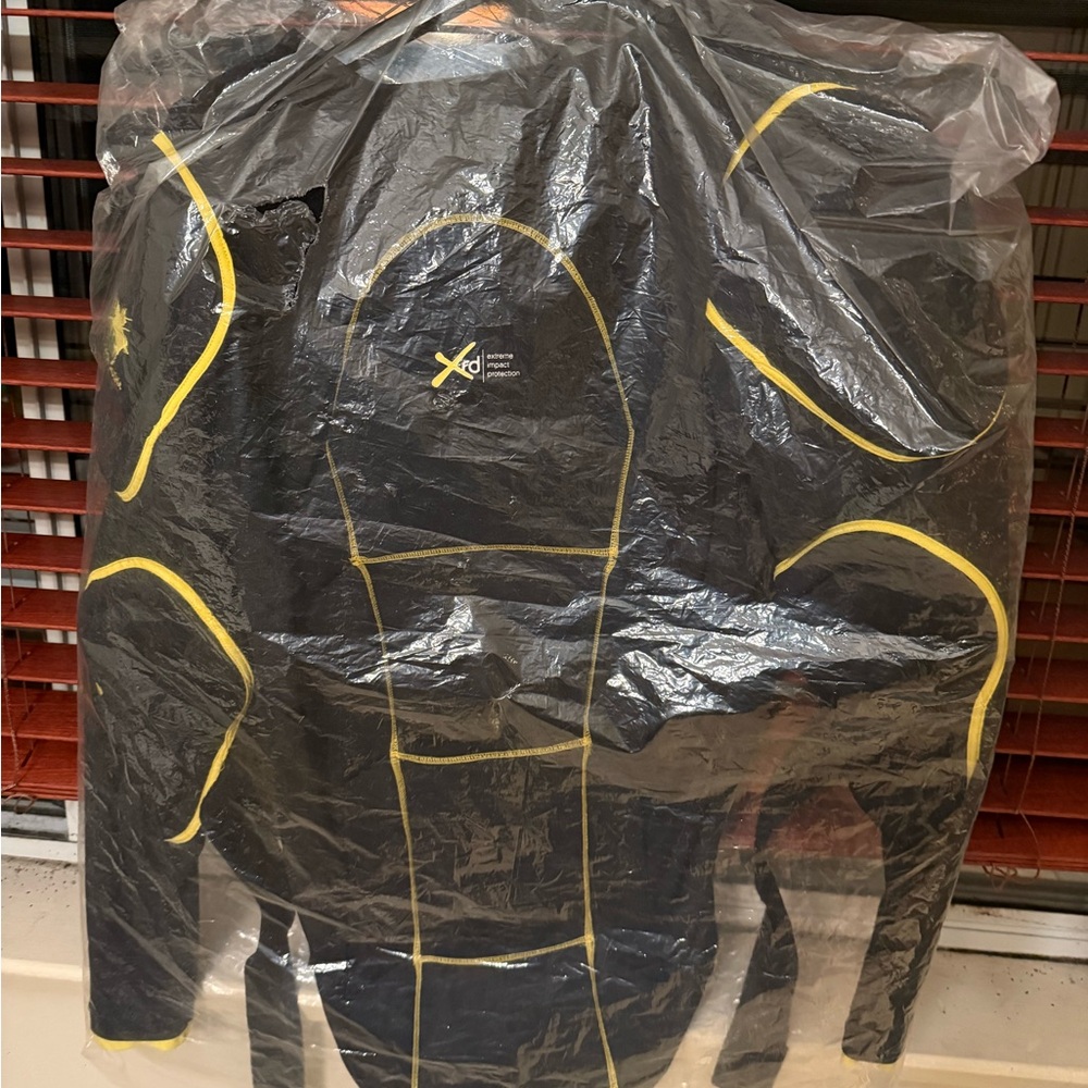 Men's Black Protective Jacket - Picture 5 of 5